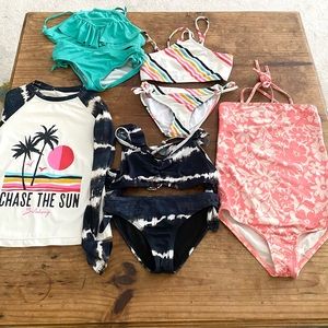 Billabong Girls 9/10 Swimsuit lot